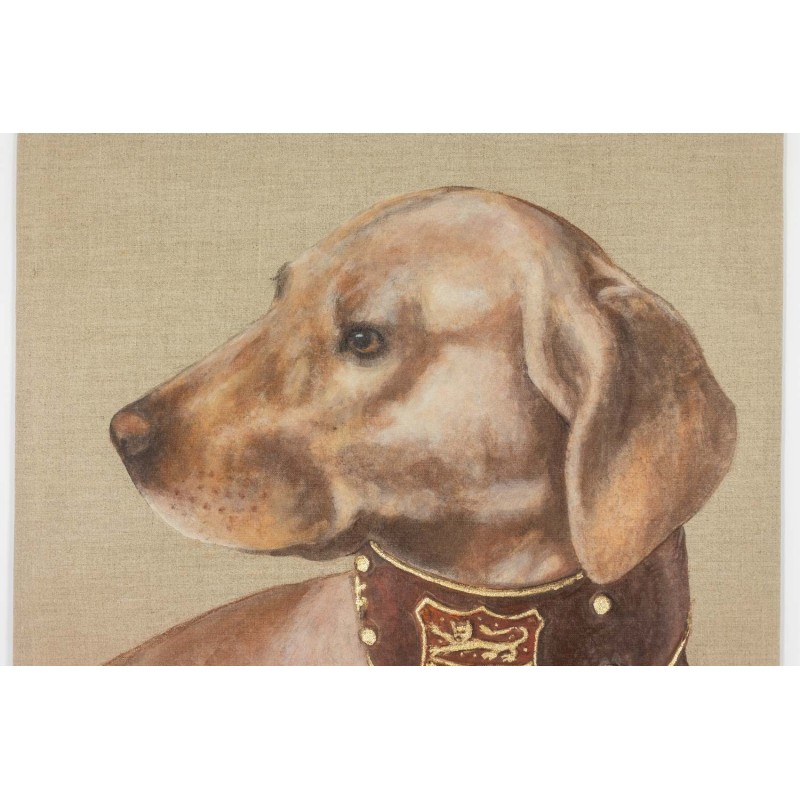 Pintura vintage de um cão, França