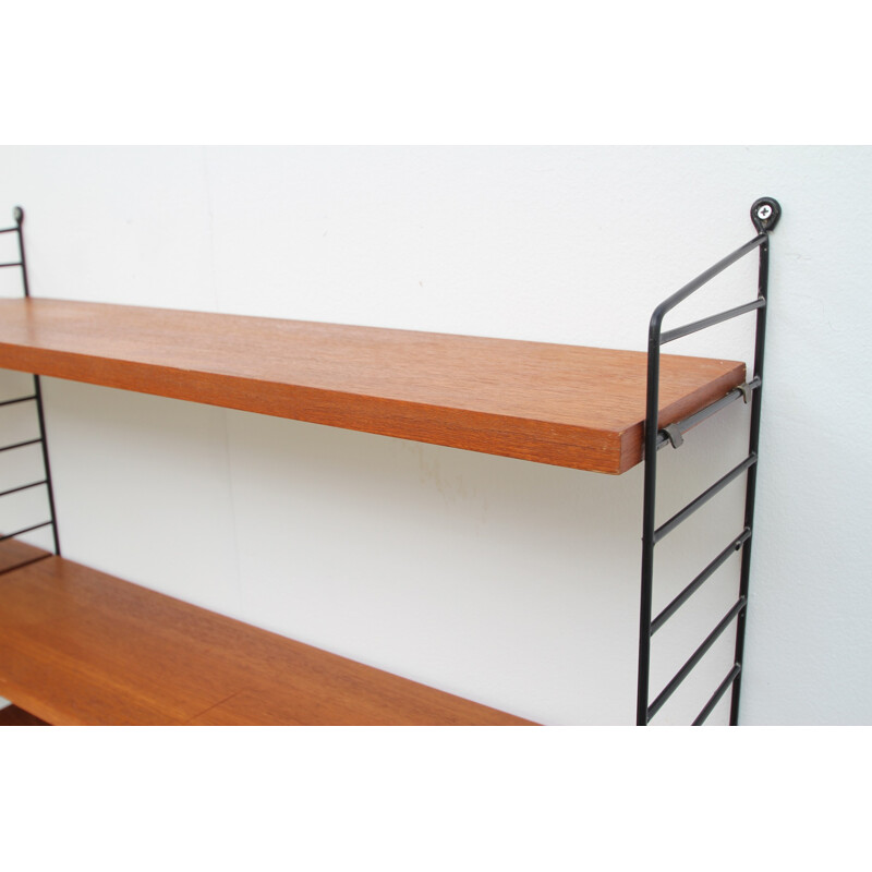 Wall unit system teak by Nisse Strinning- 1960s