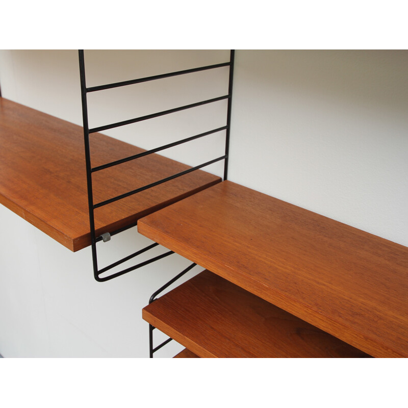 Wall unit system teak by Nisse Strinning- 1960s