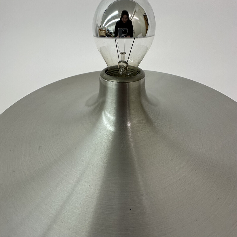 Aluminium-Wandleuchte von Charlotte Perriand für Les Arcs, 1970