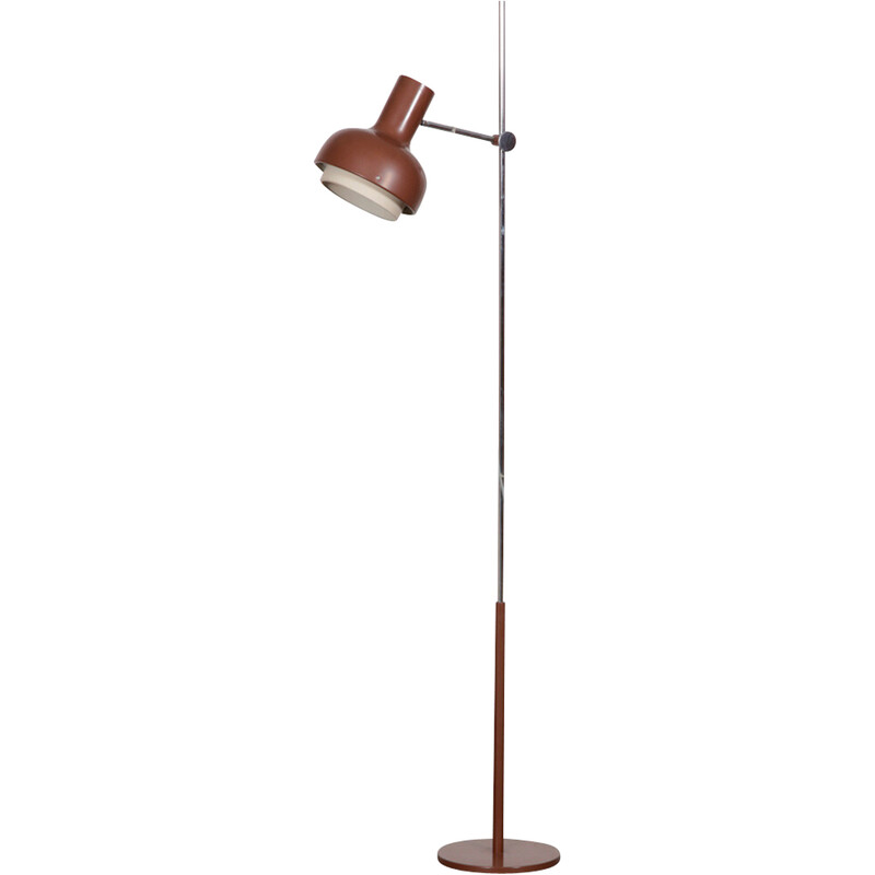 Vintage metal floor lamp by Josef Hurka for Napako, 1970