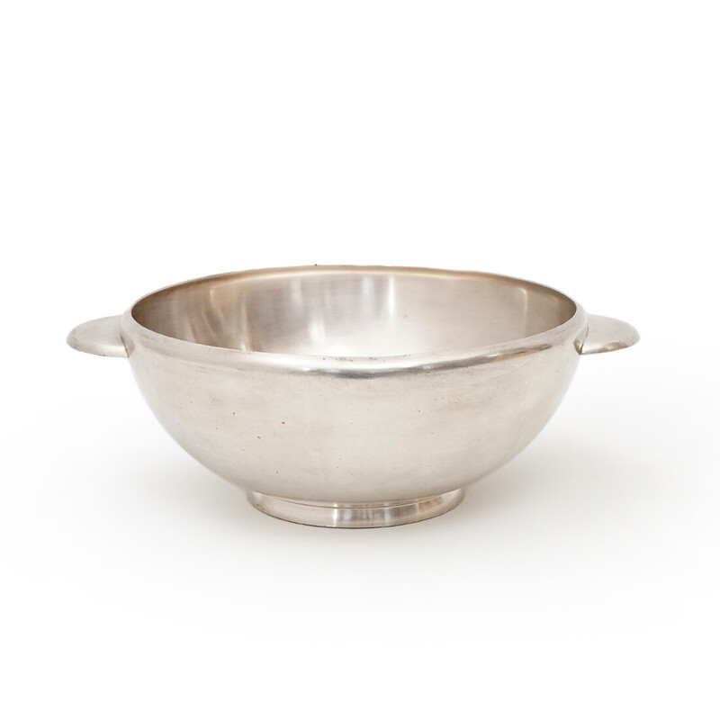 Vintage silver-plated bowl by Gio Ponti for Sambonet, 1940