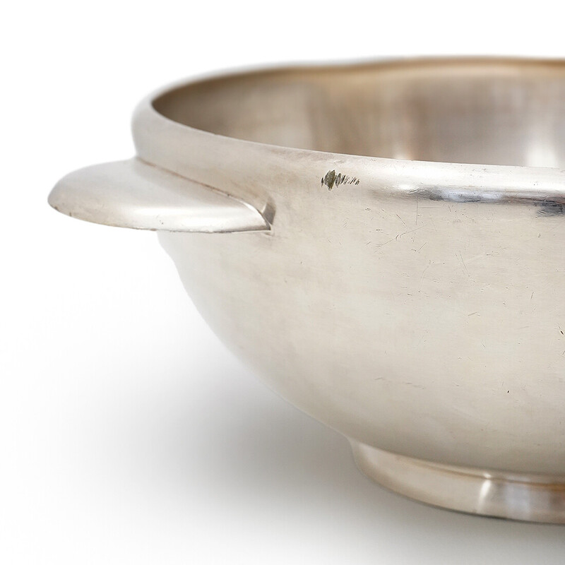 Vintage silver-plated bowl by Gio Ponti for Sambonet, 1940