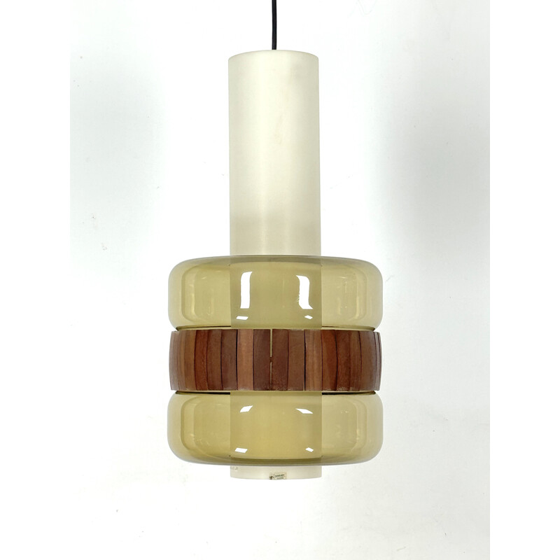 Lámpara colgante vintage de Harvey Guzzini, Italia, años 60