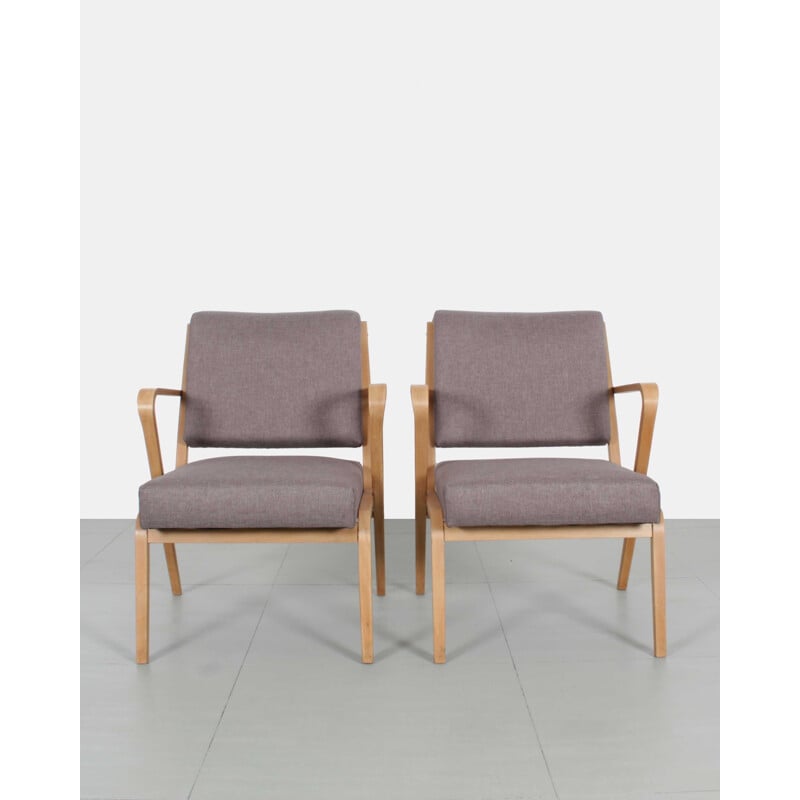 Pair of armchairs by Selman Selmanagić - 1950s