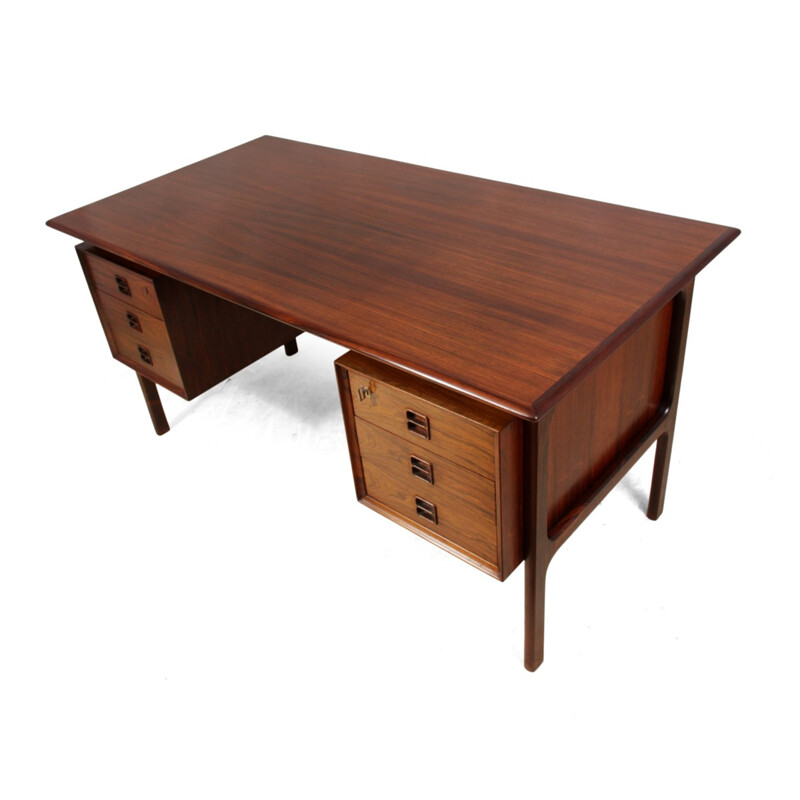 Bureau vintage en palissandre par Arne Vodder - 1960