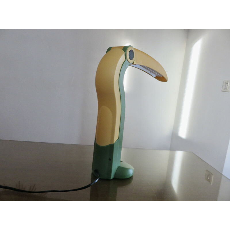 Lampe vintage "Toucan" de H.T. Huang pour Lenoir, 1980
