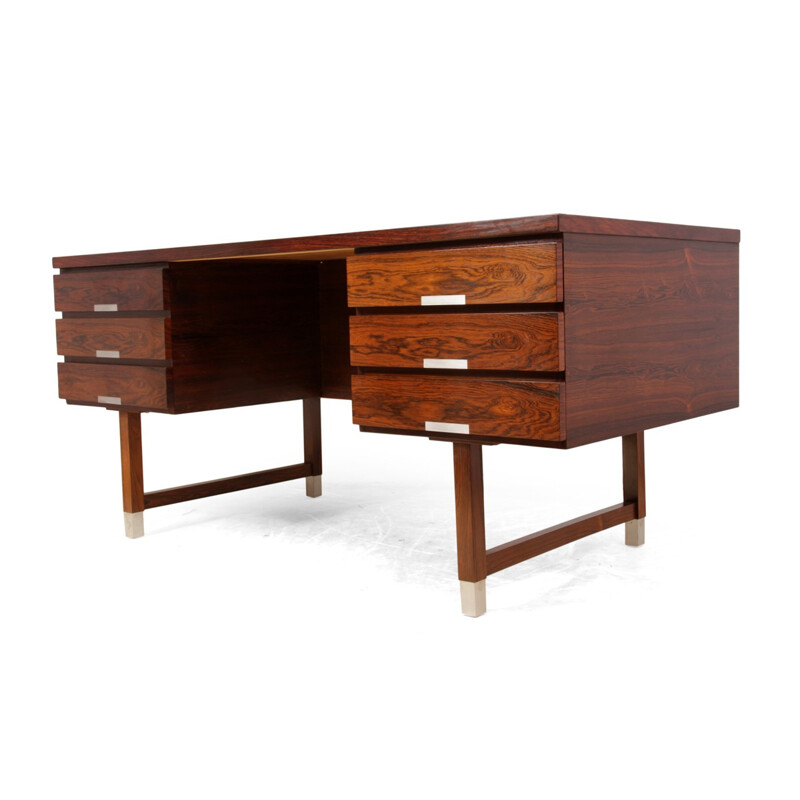 Mid Century Rosewood EP401 Desk by Kai Kristiansen - 1960s