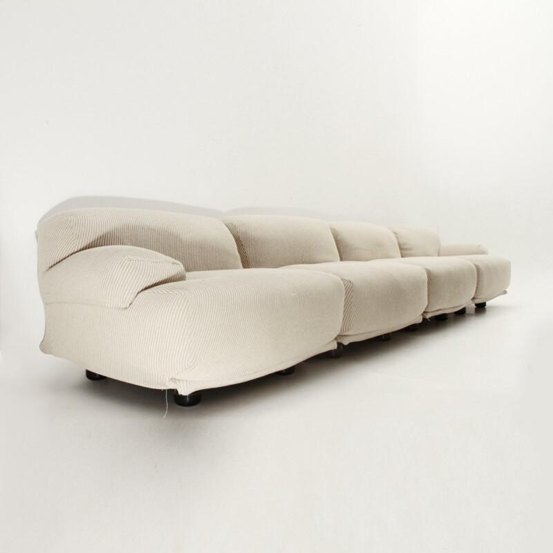 Modular sofa Fiandra by Vico Magistretti for Cassina - 1970s