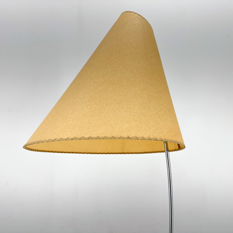 Vintage parchment floor lamp by Josef Hurka for Napako, Czechoslovakia 1960