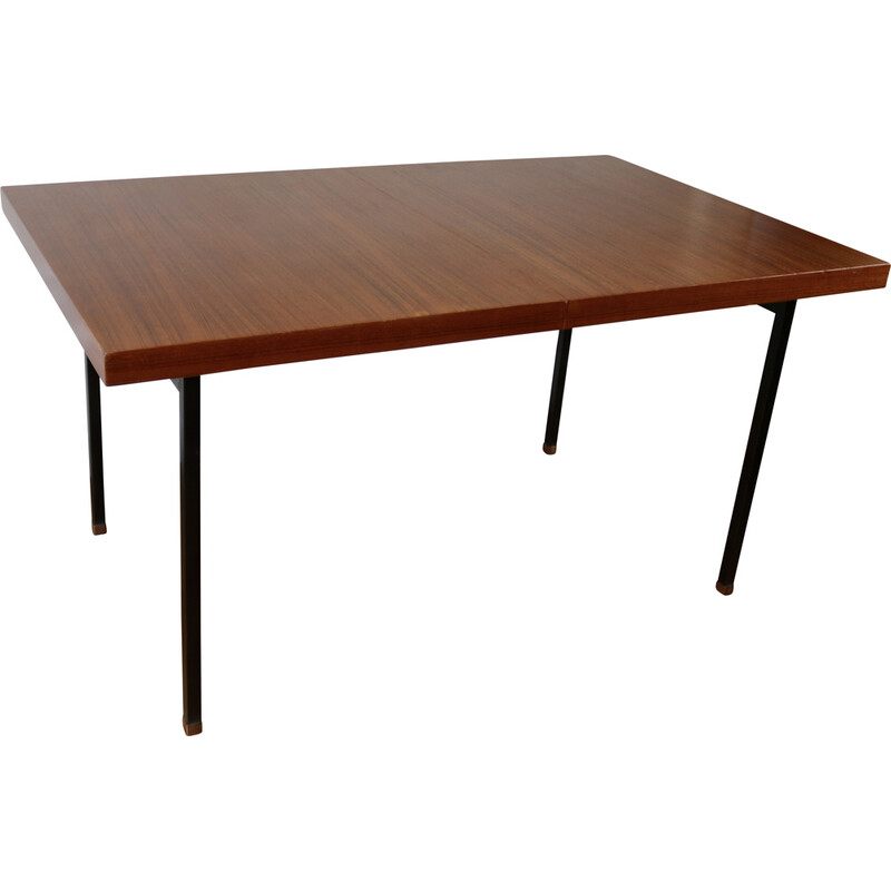 Vintage teak table by Paul Geoffroy for Roche Bobois, France 1960