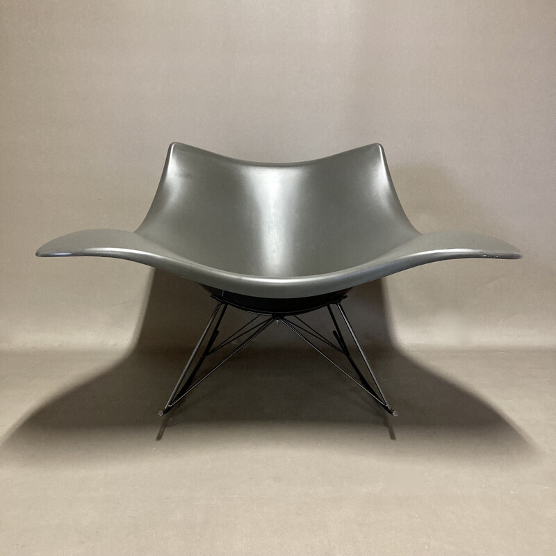 Vintage-Sessel "Stingray" aus Metall und geformtem Kunststoff von Thomas Pedersen für Fredericia, 2000