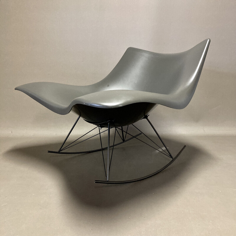 Vintage "Stingray" armchair in metal and molded plastic by Thomas Pedersen for Fredericia, 2000