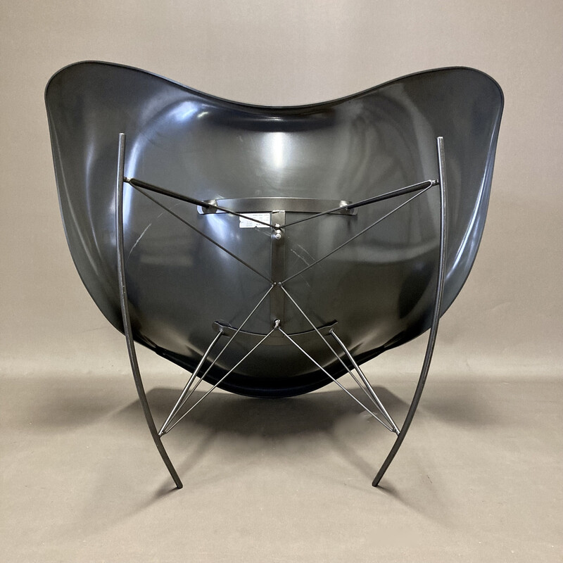 Vintage "Stingray" armchair in metal and molded plastic by Thomas Pedersen for Fredericia, 2000