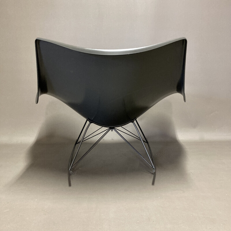Vintage "Stingray" armchair in metal and molded plastic by Thomas Pedersen for Fredericia, 2000