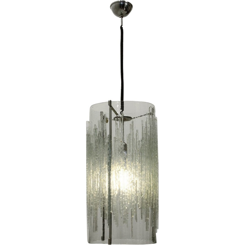 Murano glass pendant lamp by Albano Poli for Poliarte - 1970s