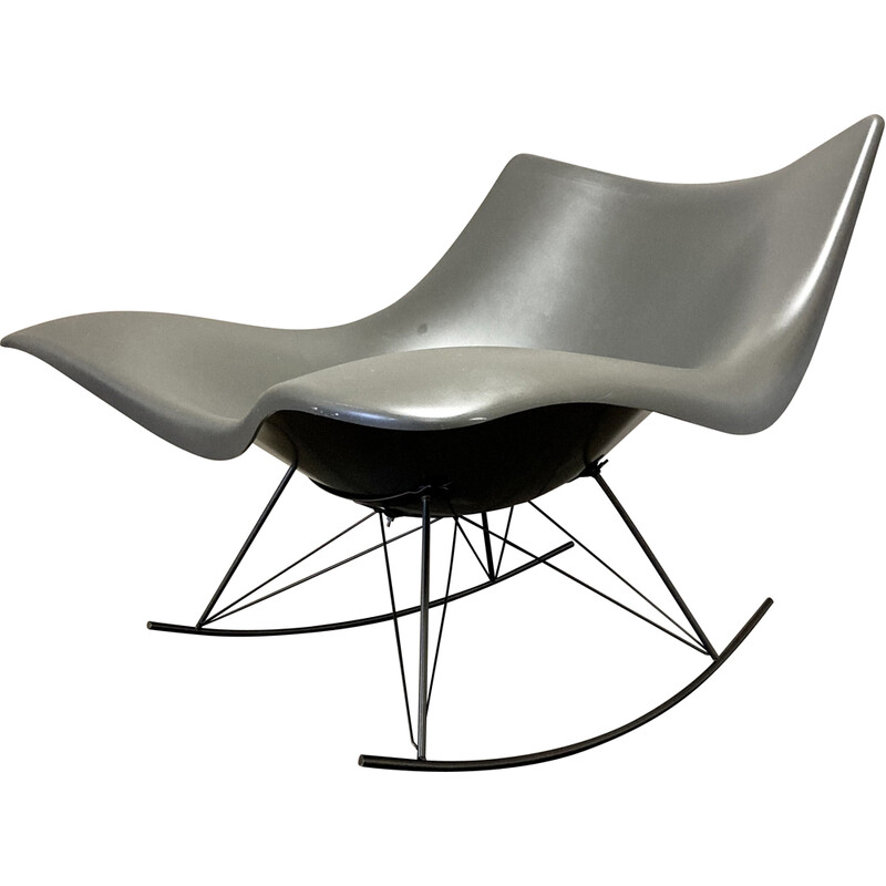 Vintage "Stingray" armchair in metal and molded plastic by Thomas Pedersen for Fredericia, 2000