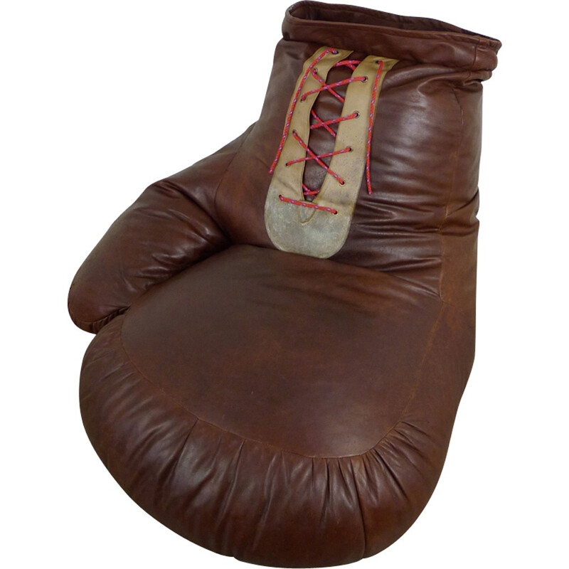 Boxing glove easy chair by Ueli Berger for de Sede - 1970s