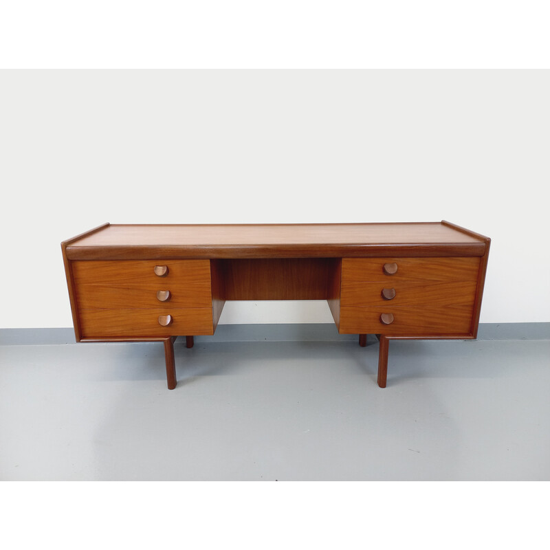 Vintage teak dressing table for White and Newton, 1960