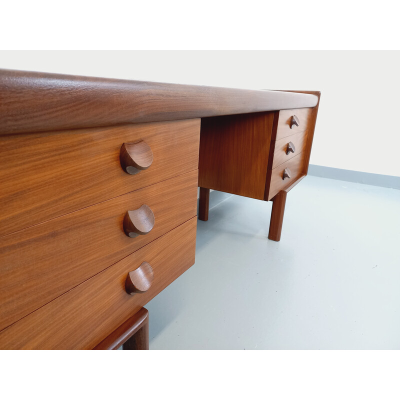 Vintage teak dressing table for White and Newton, 1960