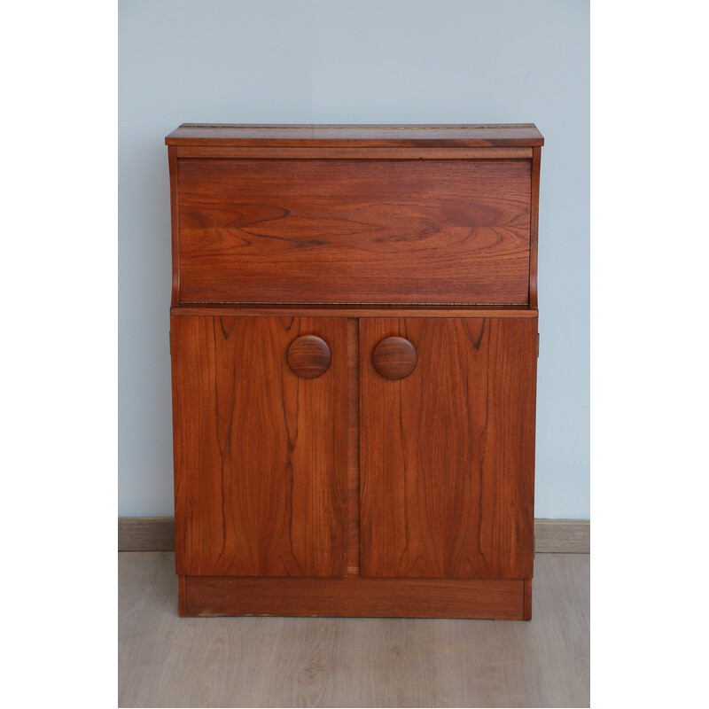 Vintage teak bar cabinet, United Kingdom 1960