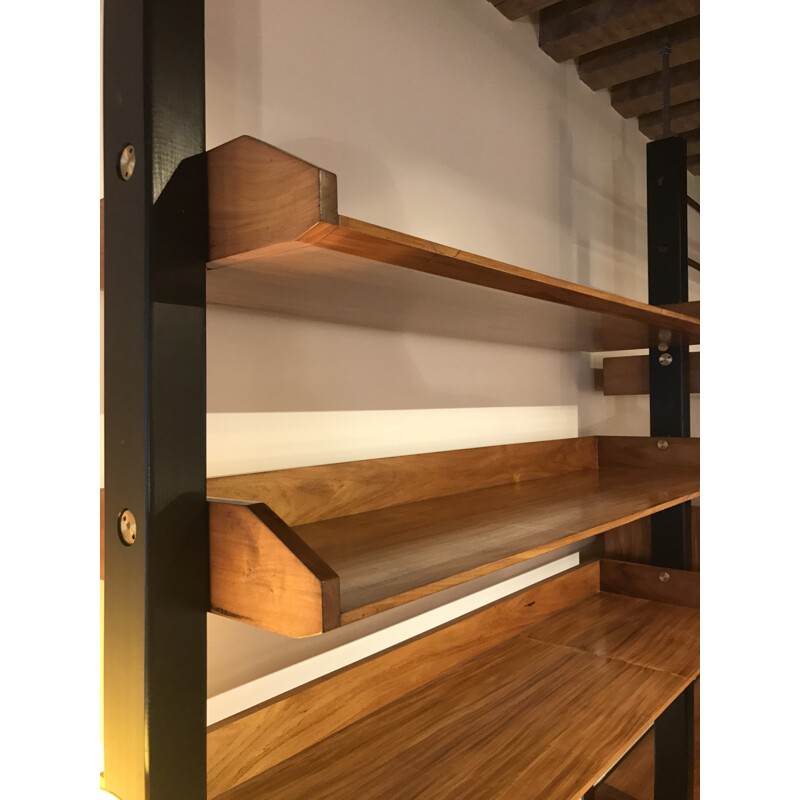 Brazilian wall unit in rosewood - 1950s