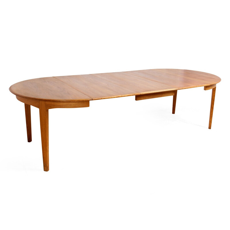Table vintage en chêne de Soro Stolefabrik - 1960