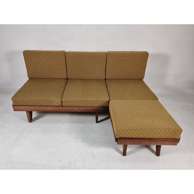Vintage 3-Sitzer Sofa, Tschechoslowakei 1970