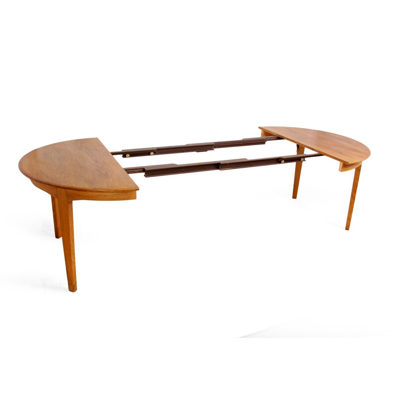 Table vintage en chêne de Soro Stolefabrik - 1960