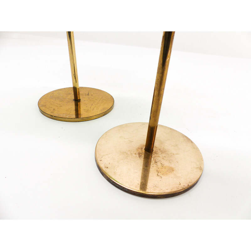 Pair of vintage candlesticks model L24 by Hans-Agne Jakobsson for Markaryd, 1960