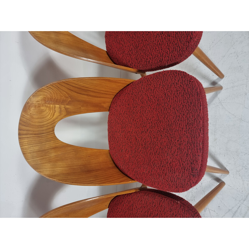 Set of 5 vintage chairs by Antonin Suman, 1960