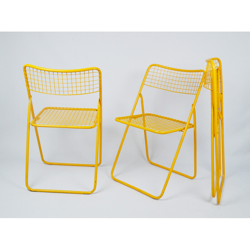 Vintage folding chairs by Niels Gammelgaard for Ikéa, 1980