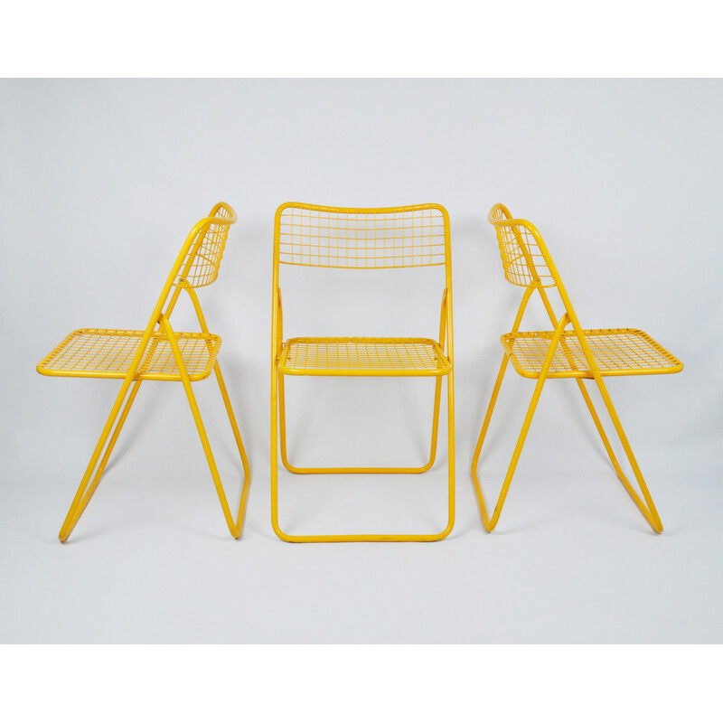 Vintage folding chairs by Niels Gammelgaard for Ikéa, 1980