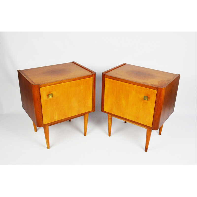 Pair of vintage bedside tables, 1970