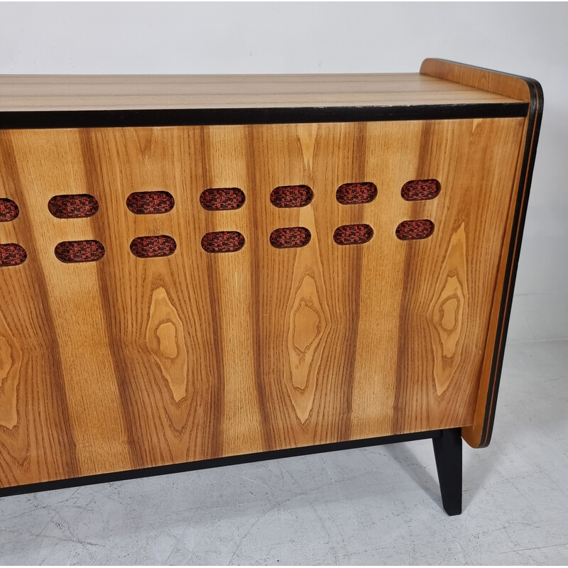 Vintage ash chest of drawers, 1970