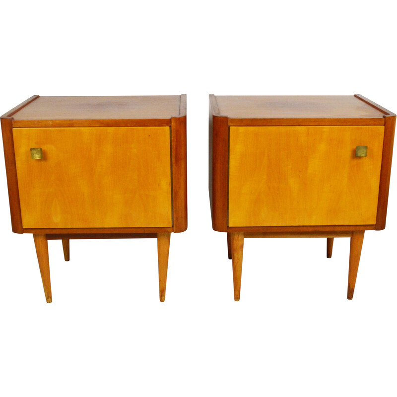 Pair of vintage bedside tables, 1970