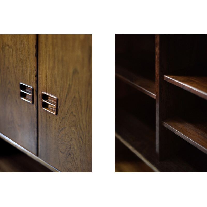 Vintage rosewood sideboard by Ærthøj Jensen and Tage Mølholm for Herning, Denmark 1960