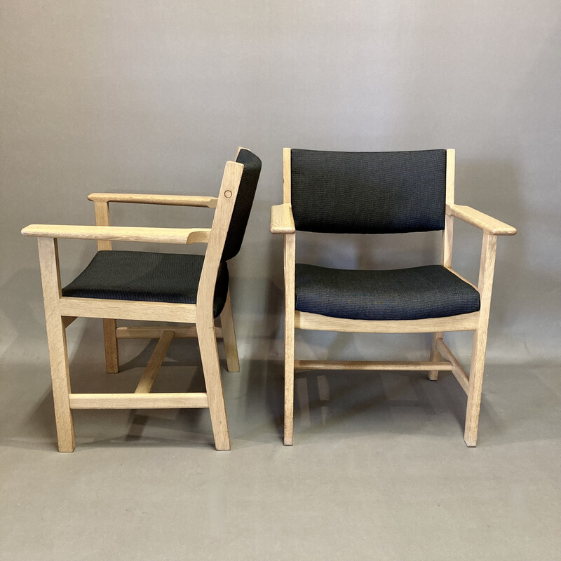 Pair of vintage armchairs by Hans Wegner for Getama, 1960