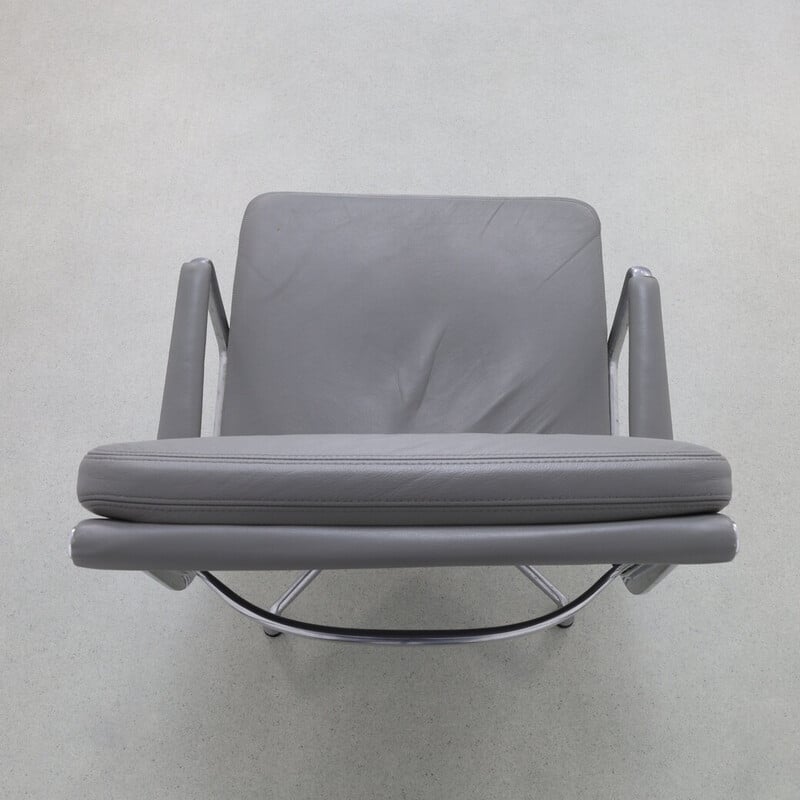 Vintage armchair model EA 222 by Charles and Ray Eames for Vitra