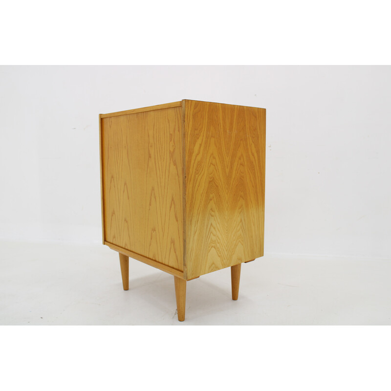 Vintage maple chest of drawers, Czechoslovakia 1960