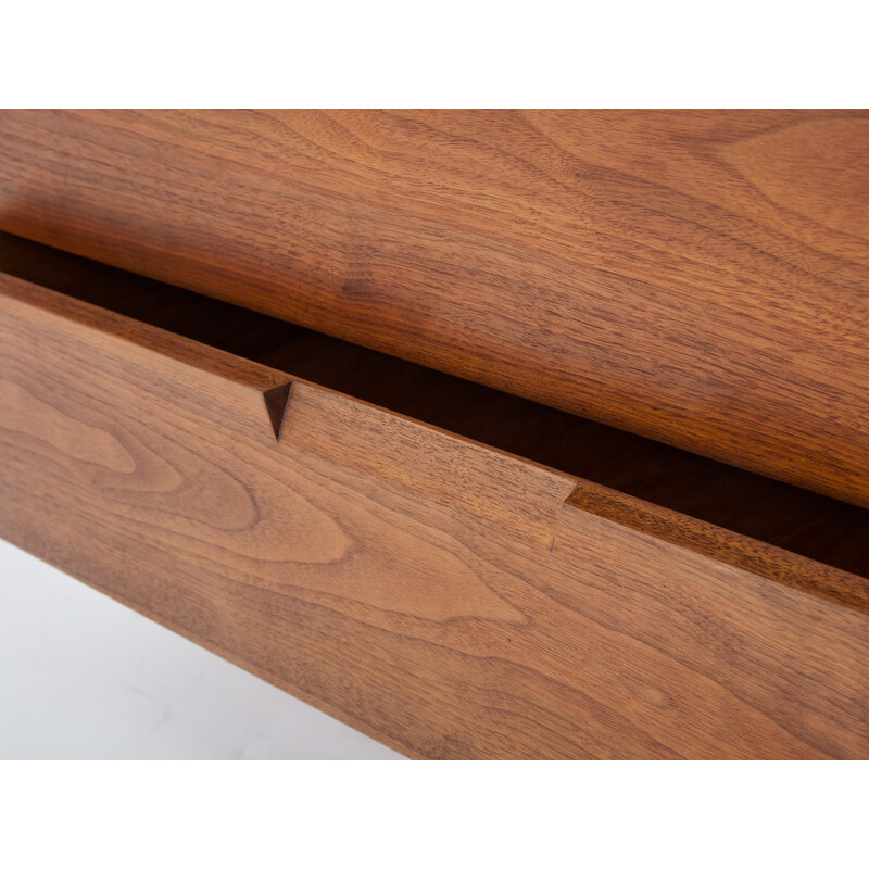 Vintage American black walnut chest of drawers by George Nakashima, 1955