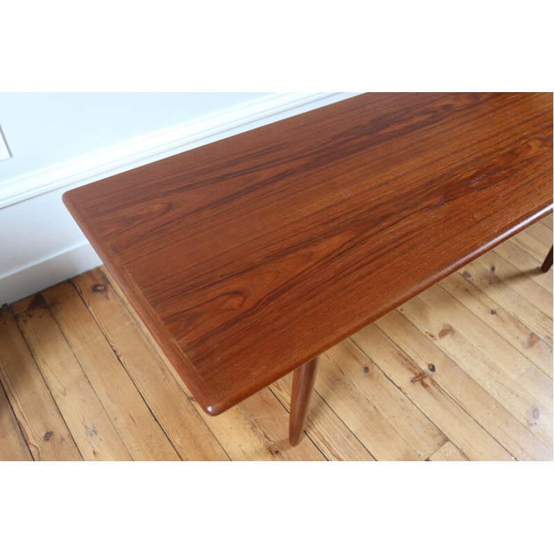 Vintage teak coffee table for Trioh, 1960