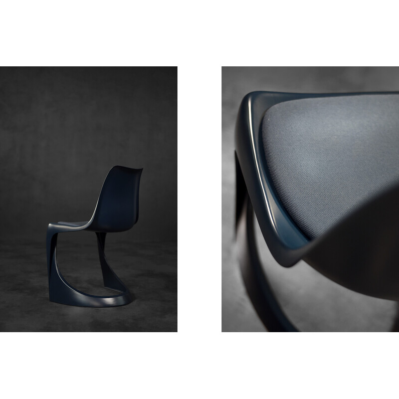 Conjunto de 4 cadeiras vintage modelo 290 em poliamida reforçada com fibra de vidro por Steen Østergaard para Nielaus, 2010