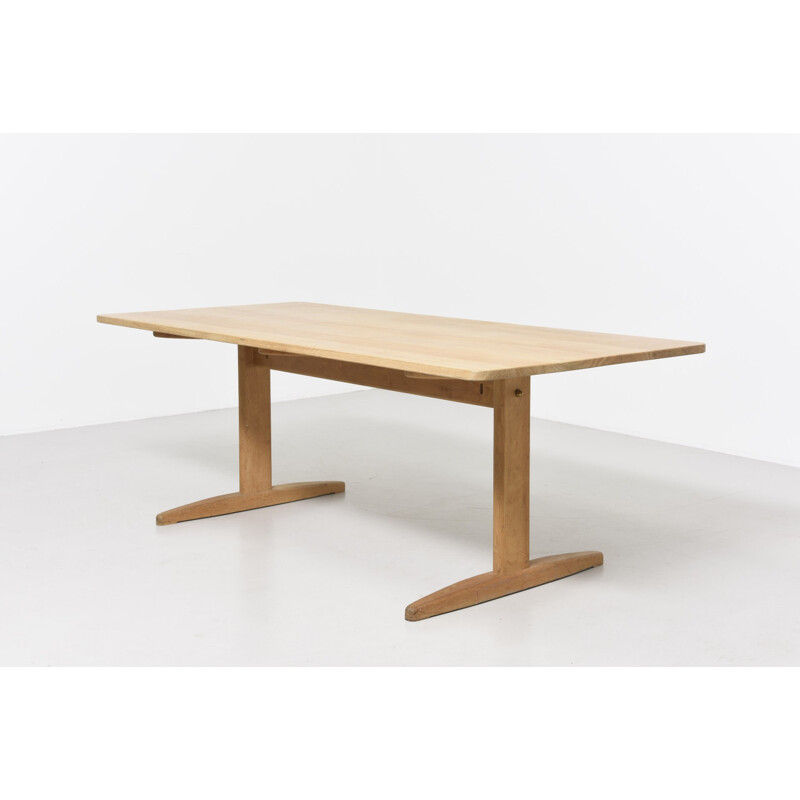 Shaker large oak dining table by Borge Mogensen - 1960s