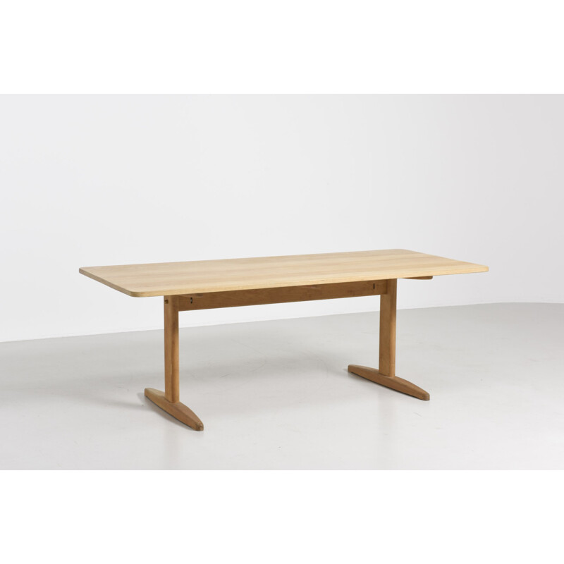 Shaker large oak dining table by Borge Mogensen - 1960s