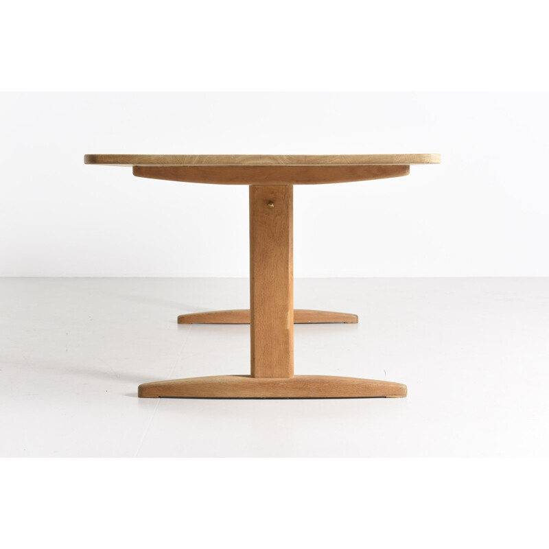 Shaker large oak dining table by Borge Mogensen - 1960s