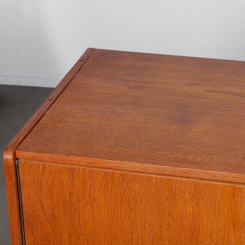 Vintage sideboard model U-460 in oak by Jiri Jiroutek for Interier Praha, Czechoslovakia 1960