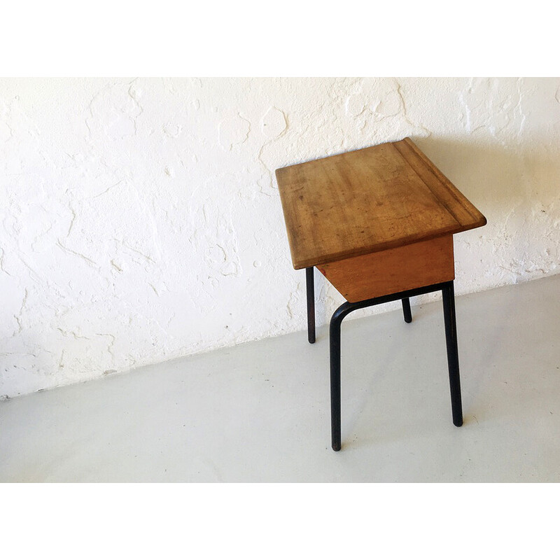 Vintage adult-sized school desk, 1950