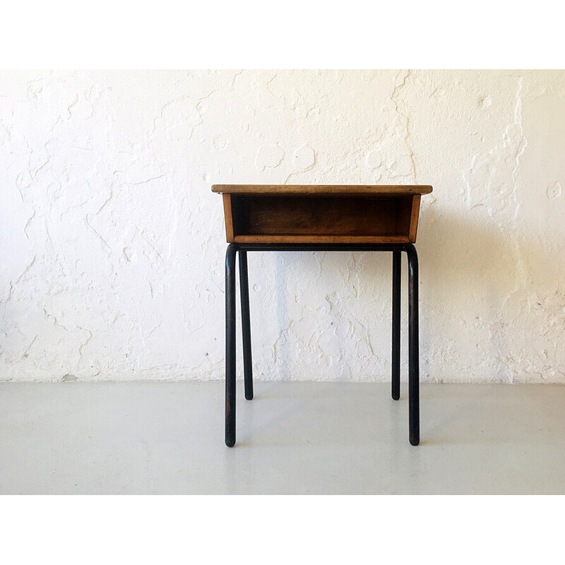 Vintage adult-sized school desk, 1950