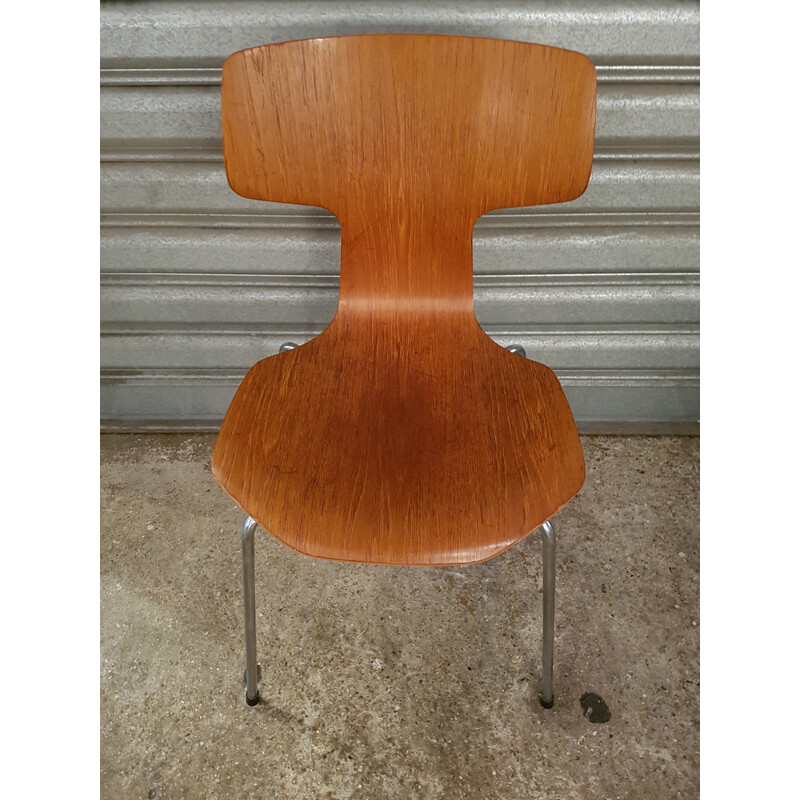 Set of 6 chairs "Hammer" by Arne Jacobsen - 1960s 